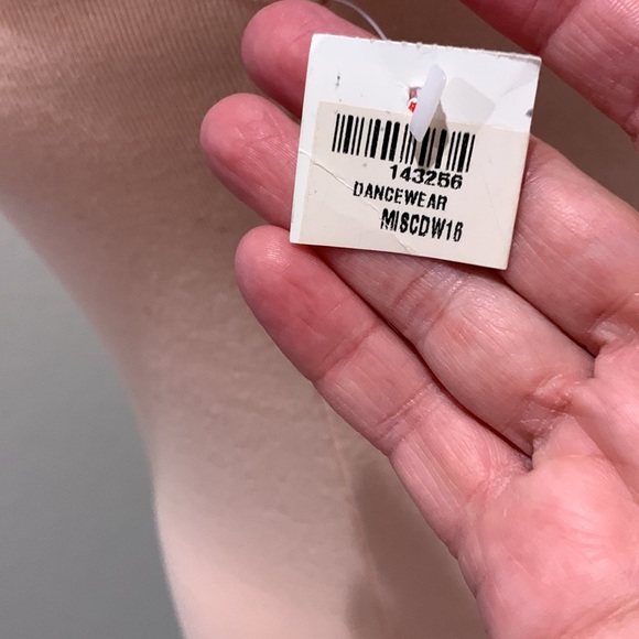 NWT Peach Rhinestoned “DANCE” Tank top - Picture 10 of 17